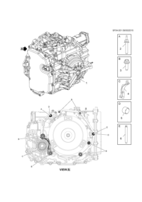 24114134-Automatic transmission (remanufacturing-not for sale in areas with restricted imports)