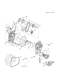 24287538-Oil pump assy-ata (incl 2-17,20-22,41-46)