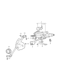 4M1419506AK-COLUMN ASSY