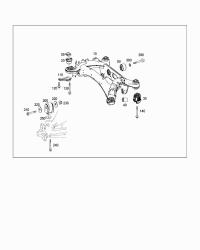 2043500041-Bracket, axle