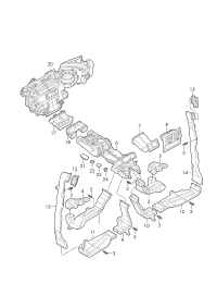 4M0819811D-SUPPORT ASSY, INSULATOR