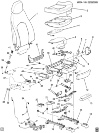19181815-Kit, seat belt inst. repair (incl. 8)