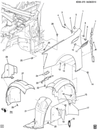 25927537-Panel, front fender (incl. 2,4, 22,23)