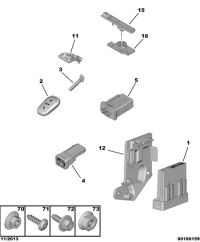 9802771280-Bracket, ADML antenna