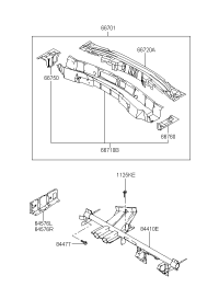6457626200-PANEL-F/APRON UPPER OTR RR,LH
