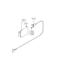 6951039001-DOOR-FUEL FILLER