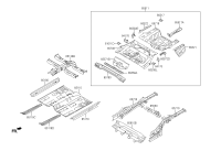 655313V000-PANEL ASSY-RR FLOOR SIDE LH