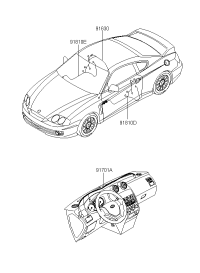 916802C040-WIRING ASSY-ROOF