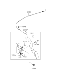 327903B100-CABLE ASSY-ACCELERATOR