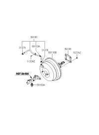 591103B900-BOOSTER ASSY, BRAKE