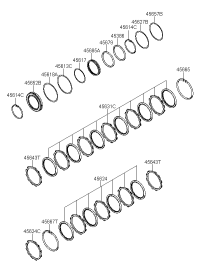 456243A200-DISC SET-BRAKE