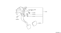 465015ZW1A-PEDAL ASSY