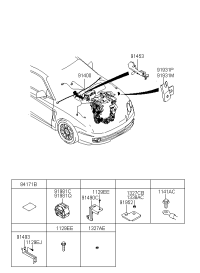 914302C630-WIRING ASSY-ECM