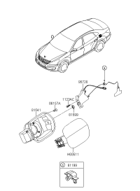 815903N000-OPENER ASSY-FUEL FILLER DR