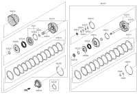 455614E020-DISC SET-CLUTCH