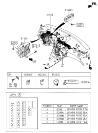 919502M511-JUNCTION BOX ASSY-I/PNL