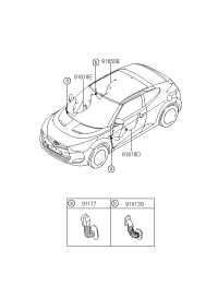 919812V100-GROMMET CLIP