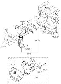 2851023230-MANIFOLD ASSY-EXHAUST
