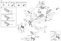 84614B3500RYN-COVER-PARKING BRAKE