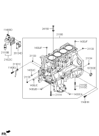 211002C211-BLOCK ASSY-CYLINDER