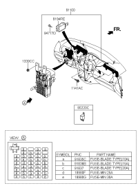 911422B140-WIRING ASSY-MAIN