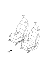 88002S6060MUD-SEAT ASSY-FRONT,RH