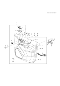 84139696-Switch assy-fr dr