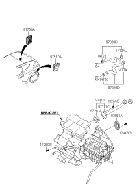 973112V200-HOSE ASSY-WATER INLET