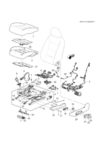 23235902-Actuator (tactile motor), front seat lane deviation warning (for 2nd design, see 84086012)( 20160320