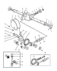 3507898AB-Bearing shaft