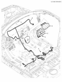 90871951-Harness, air bag