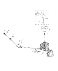 10128424-Panel assy, transmission shift