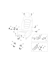 10185660-Knob assy-tonguet