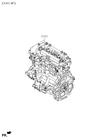 149N12BU00-ENGINE ASSY-SUB