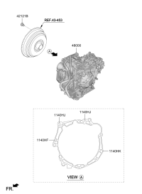 480002H004-Transmission assy-CVT