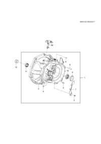 24107692-Housing, clutch (incl 2-11)