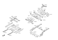657104M000-MEMBER ASSY-REAR FLOOR SIDE,LH