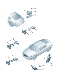 3W0919283F-Controlunit, parking