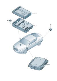 3W0907040K-Cont unit, air cond