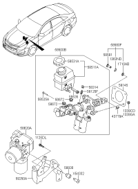 585004R102-==RN== M/CYL & PDL SIMULATOR ASSY