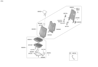 89AP0S8530UCK-HEADREST ASSY-REAR CENTER