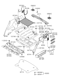 857292E000DD-Knob-floor lock