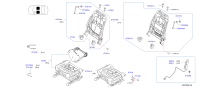 87602JE00A-Collar assy-headrest lock