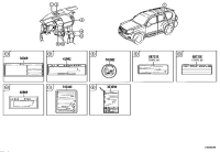 745420G020-Label, rear seat information, no.2