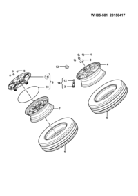 9003788-Cap assy-trim