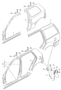 1J4809843B-Panel trim: