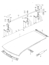 1J0817121A-Rail-roof