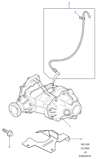 TAG000220-Drive unit assembly-axle