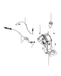 68021280AA-B - SHIFTER TRANSMISSION