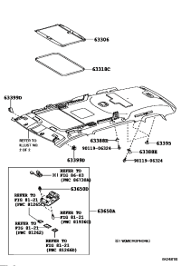 6331848020B0-MOULDING, SUN ROOF OPENING TRIM